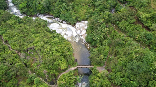 Río Santo Domingo y Rio Melcocho en el páramo de Sonsón